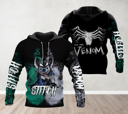 Discover Stitchh Venom Hoodie