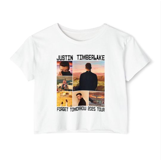 Discover Justin Timberlake world tour crop shirt