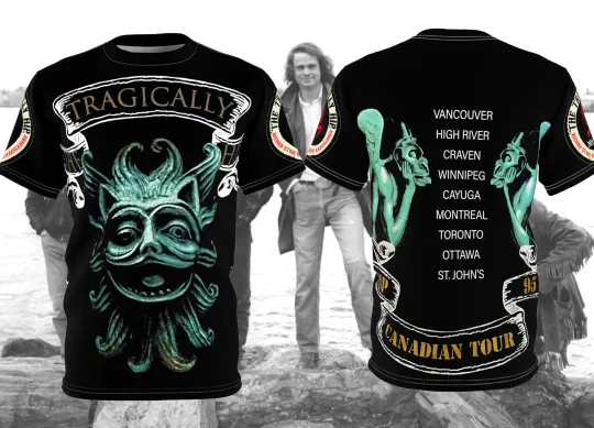 Discover NEW Tragically Hip Band Tour 3D AOP All Size T Shirt