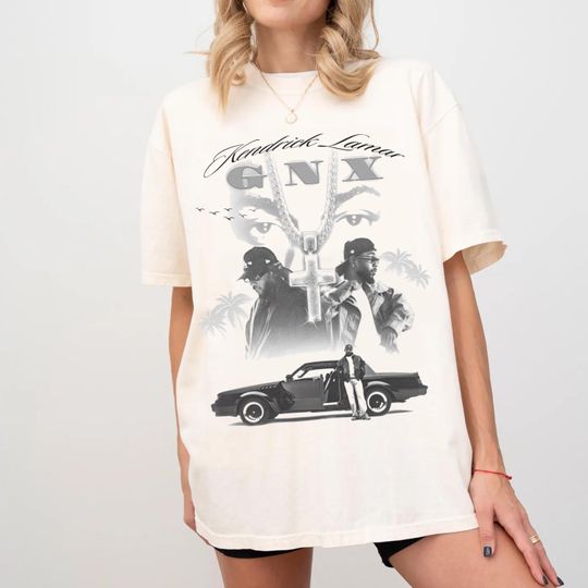 Discover Kendrick Lamar T-Shirt, GNX Album Shirt