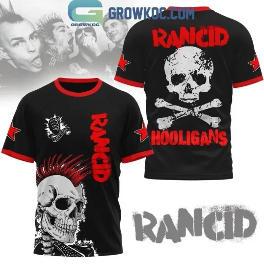 Discover Rancid Hooligans Fan Love 3D T-Shirt hot hot hot hot