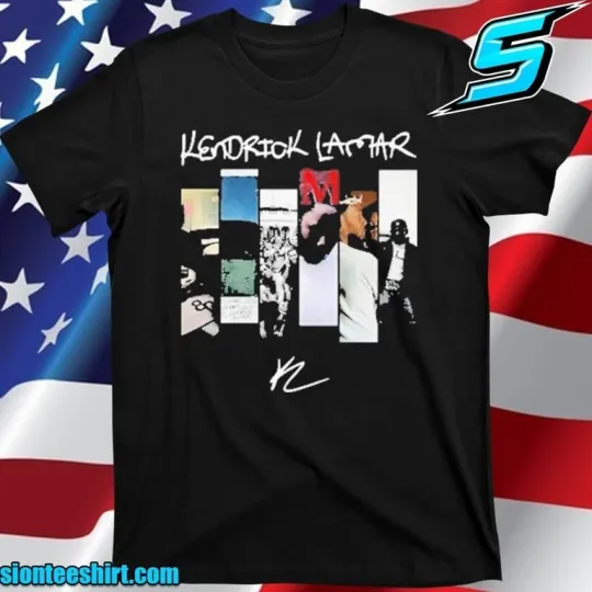 Discover Kendrick Lamar Grand National Tour 2025 Rap Hip-Hop Album Promo T-Shirt