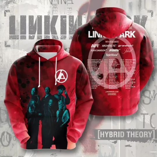 Discover Linkin Park 2025 From Zero World Tour With Special Guests 3D T-Shirt