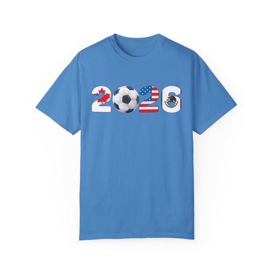 Discover Vintage North America Soccer 2026 USA Canada Mexico T-shirt