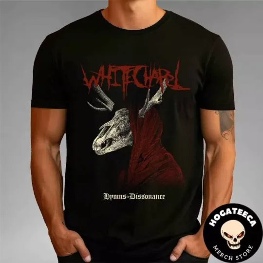 Discover Whitechapel Hymns in Dissonance Tour 2025 T-Shirt
