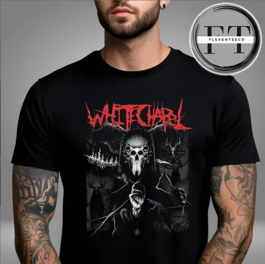 Discover Whitechapel Hymns In Dissonance Tour Europe 2025 Cult Leader T-Shirt