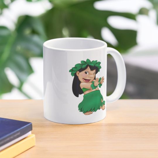 Discover Lilo doing hula Active Coffee Mug