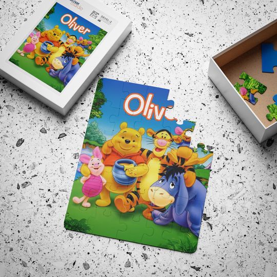 Discover Personalized winniee the poohh Jigsaw Puzzle