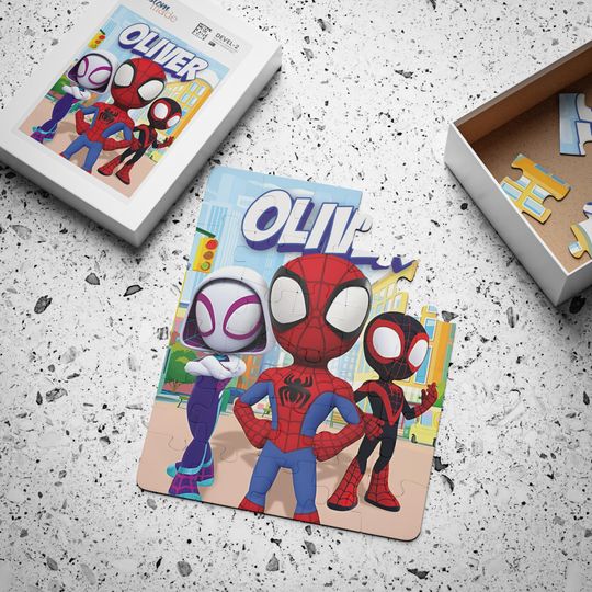 Discover Personalized Spidey Jigsaw Puzzle