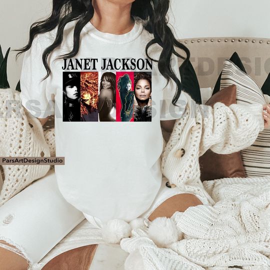 Discover Janet Jackson albums Shirt, world tour Shirt