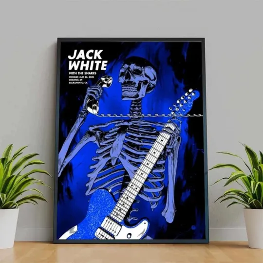 Discover JackWhite On May 26, 2025 In Sacramento, CA Tour Poster