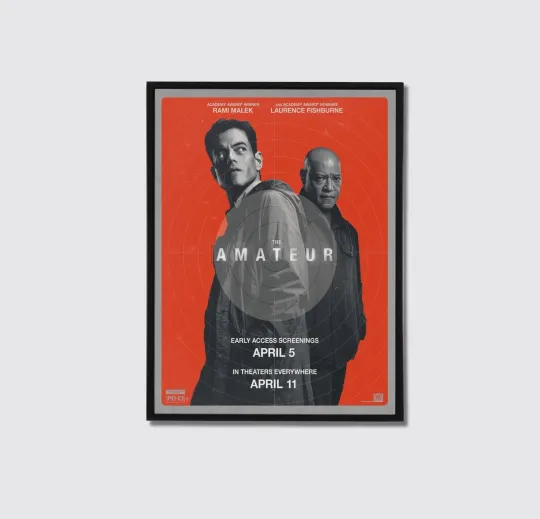 Discover HOT POSTER!!! The Amateur New 2025 Movie Poster- Aesthetic Room Decor