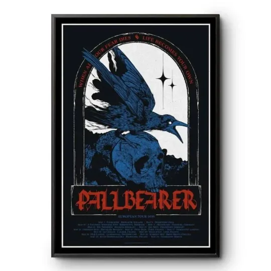 Discover Pallbearer European Tour 2025 Poster
