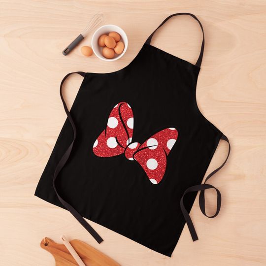 Discover Mouse Big Bow Aprons, Gift for Hers