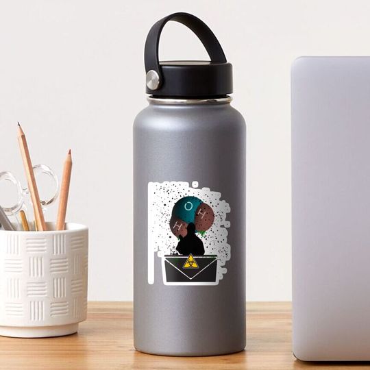 Discover dihydrogen monoxide Sticker