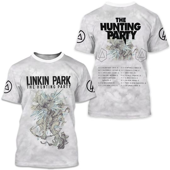 Discover Linkin Park 2025 From Zero World Tour Date   Location 3D T-Shirt Gift for Men