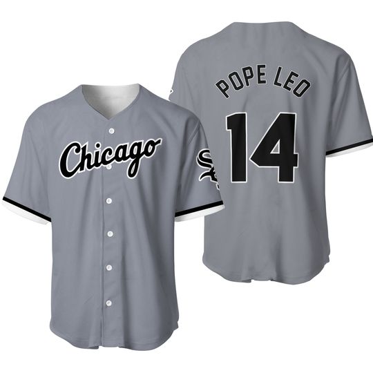 Discover White Sox Pope Leo XIV Baseball Jersey