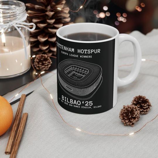 Discover Tottenham Hotspur Europa League final Winners 2025 Mug