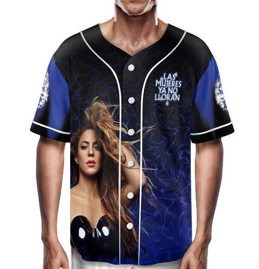 Discover Shakira Las Mujeres Ya No Lloran World Tour 2025 jersey, Las Mujeres Facturan Jersey, Shakira New Song Jersey