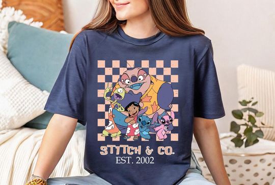 Discover Stitchh & Co Shirt, Disneyyy Lilo And Stitchh Shirt, Disneyyy Stitchh Ohana Family