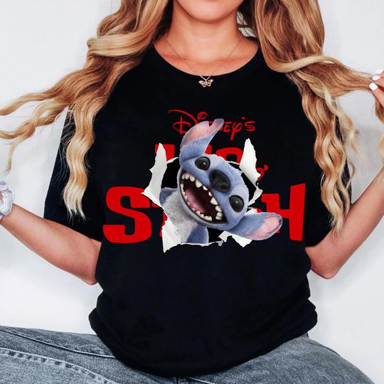 Discover Blue Alien Characters, Live Action Movie 2025, Cute Live Action Cartoon Shirt