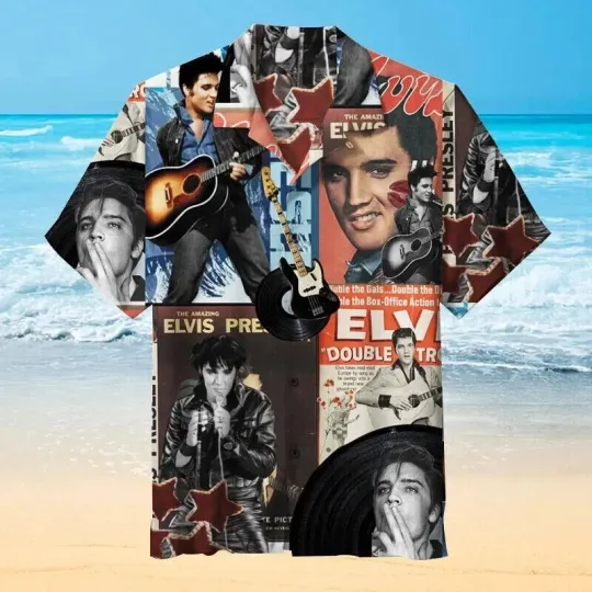 Discover Elvis Presley 04 - Unisex HAWAIIAN Shirt, Gift For Men and Women S-5XL US Size
