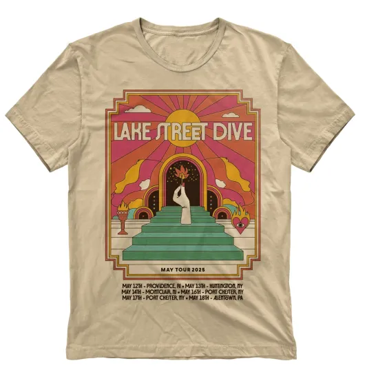 Discover Lake Street Dive Tour 2025 Shirt, Gift For Fan