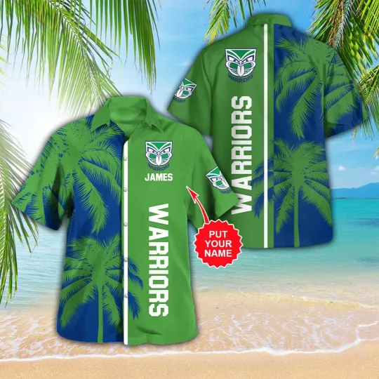 Discover Personalized New Zealand Warriors 3D Hawaiian Shirt