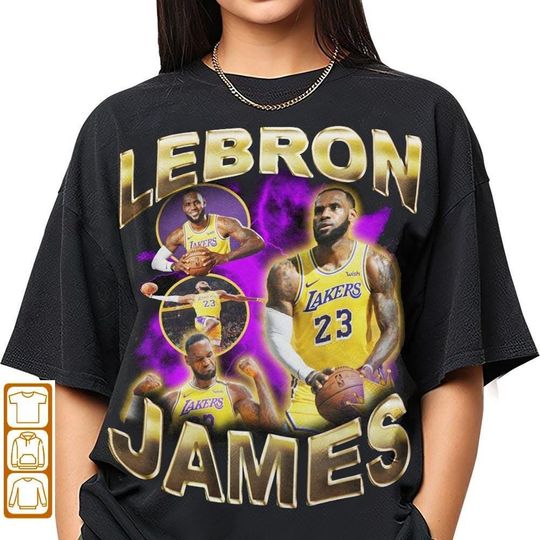 Discover King Lebron James Vintage Shirt