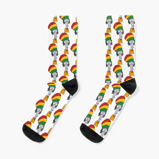 Discover Rasta Rodger American Dad Socks