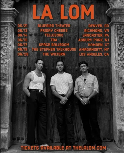 Discover Poster LA LOM May and June Tour 2025 Poster, gift fans
