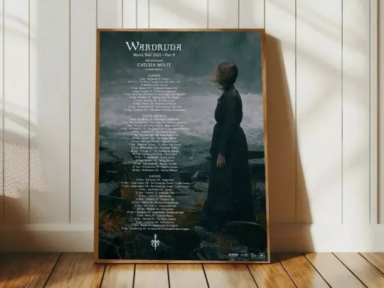 Discover Wardruna World Tour Part 2025 Poster