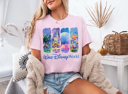 Discover Retro Walt Disneyyworld Shirt