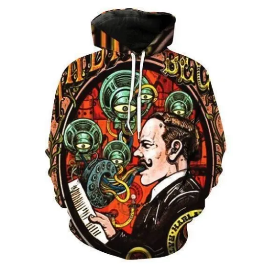 Discover Radio Head 3D Awesome 3D Hoodies For Men Hoodie 3d - all printed  hot 2025