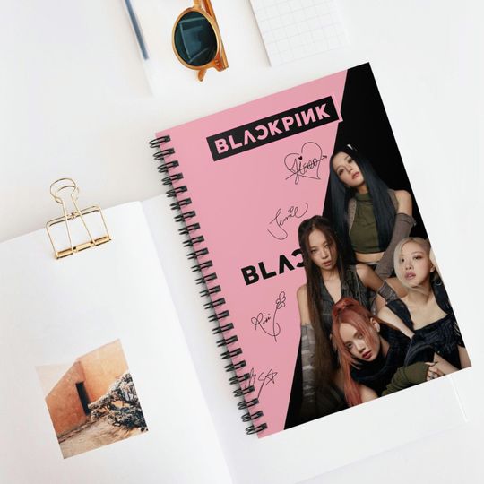 Discover Blackpink Spiral Notebooks, Kpop girls band, Blinks fan, Kpop Gift ideas