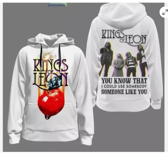 Discover King Of Leon You Know That I Could Use Somebody Hoodie 3d - all printed