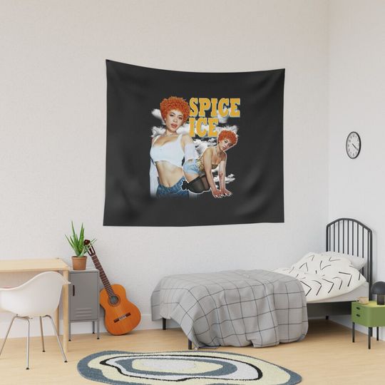 Discover Ice Music Spice Vintage 90s Tapestry