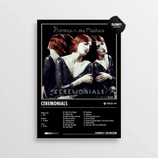 Discover Florence The Machine - Ceremonials | Album Cover Poster