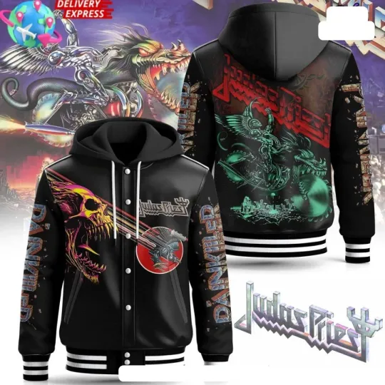 Discover Judas Priest Limited Edition Hooded Baseball Jacket
