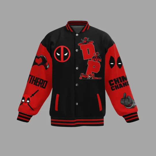 Discover Deadpooll Lovers Maximum Effort Amazing Superhero Gift For Him Baseball Jacket