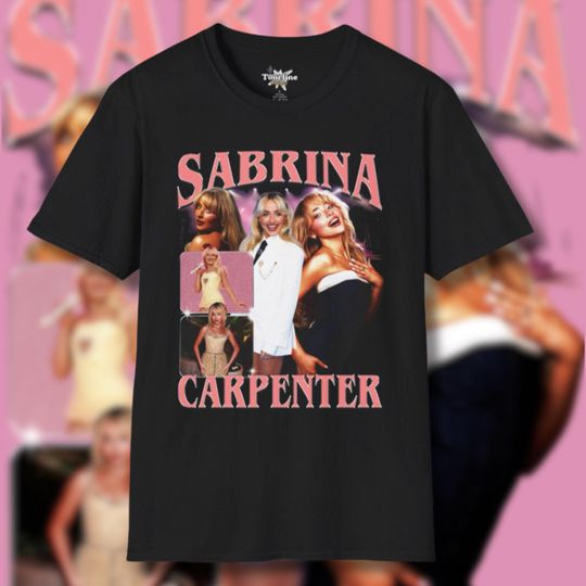Discover Sabrina Carpenter T-shirt, Popstar Vintage Retro Tee, Fan Gifts