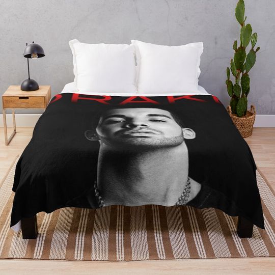 Discover The Gift Without A Cause Drake Throw Blanket