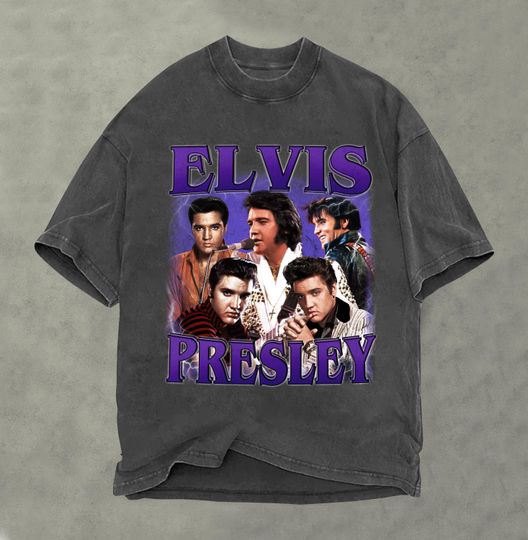 Discover Elvis Presley Vintage Shirt, Retro Bootleg Shirt, Vintage Homage Shirt, Vintage 90s Shirt,