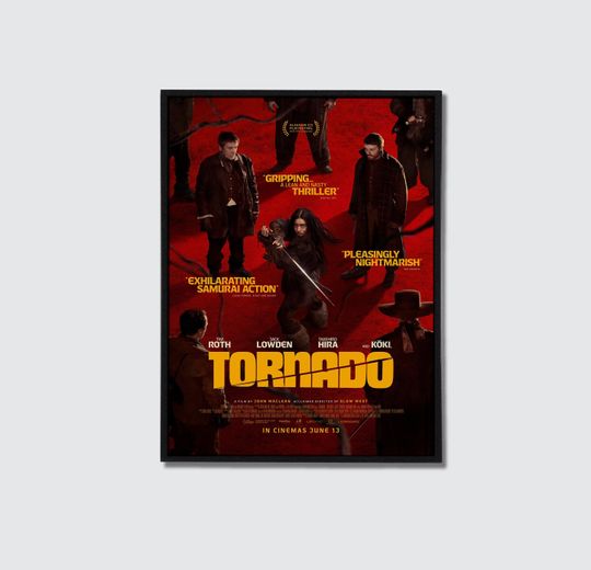 Discover Tornado New 2025 Movie Poster - New Poster Aesthetic Room or Home Gallery Decoration -  2025 Movie Poster