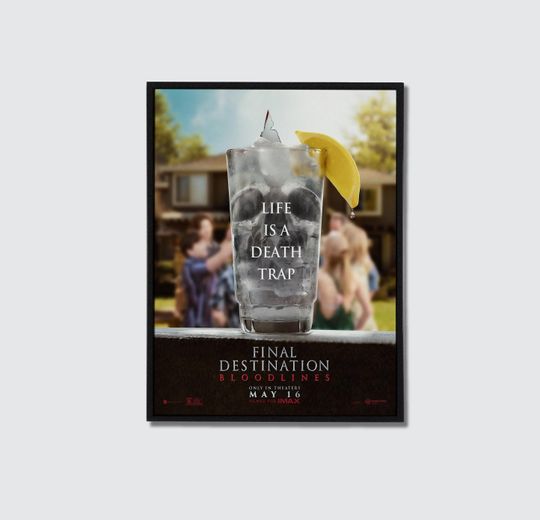 Discover Final Destination: Bloodlines 2025 Movie Poster - Movie Aesthetic Room or Home Gallery Decoration - 2025 Movie Poster