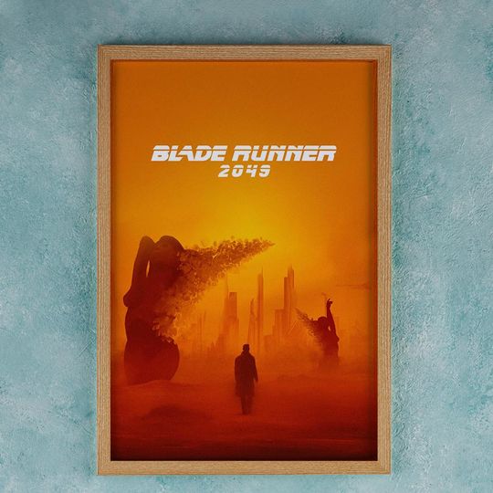 Discover Blade Runner 2049 Movie Poster Wall Art Decor Rome Decor Film Poster