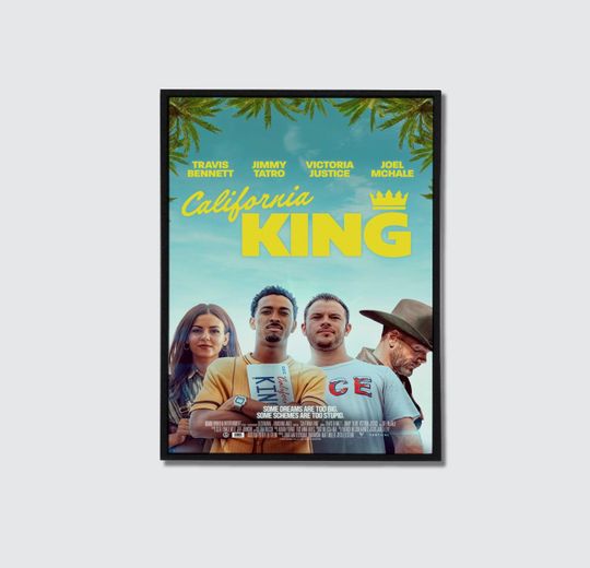 Discover California King New 2025 Movie Poster- Aesthetic Room or Home Gallery Decoration - New 2025 Movie Poster