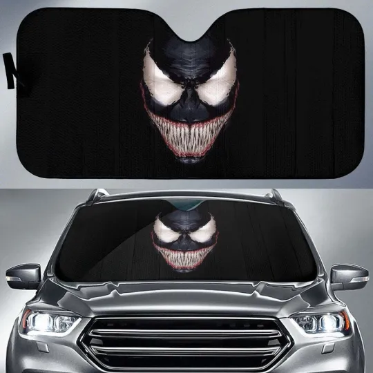 Discover Venom Car Sun Shade, Halloween Gift in 2025, Auto Sun shade Ideas 2025, Scary