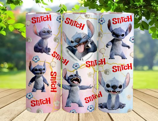 Discover Cartoon Movie Summer 20oz Skinny Tumbler Wrap, Summer Vibes