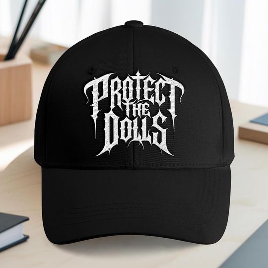 Discover Protect The Dolls Embroidered Baseball Caps, Trans Rights Hat
